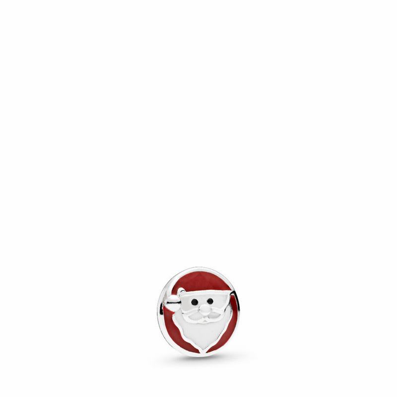 Pandora Jolly Santa Petite Locket Charm Silver Egypt ZV5173864